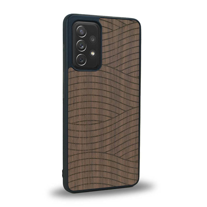 Coque Samsung A72 5G - Le Wavy Style - Coque en bois