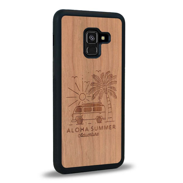 Coque Samsung A8 2018 - Aloha Summer - Coque en bois