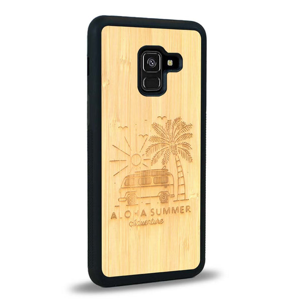 Coque Samsung A8 2018 - Aloha Summer - Coque en bois