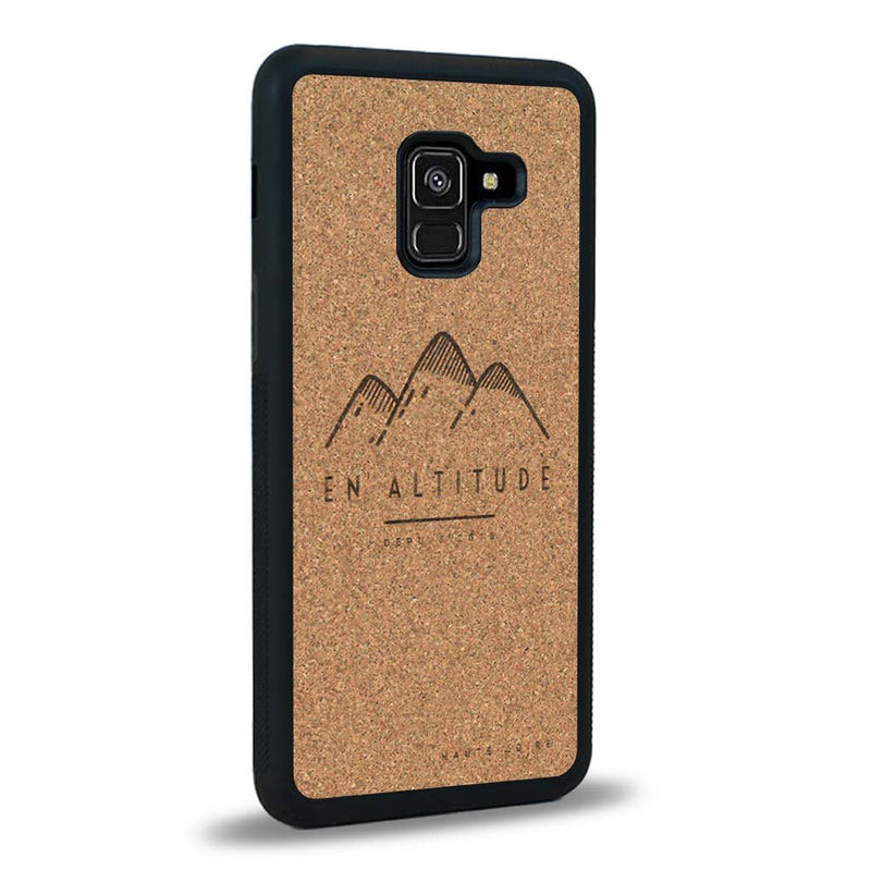 Coque Samsung A8 2018 - En Altitude - Coque en bois