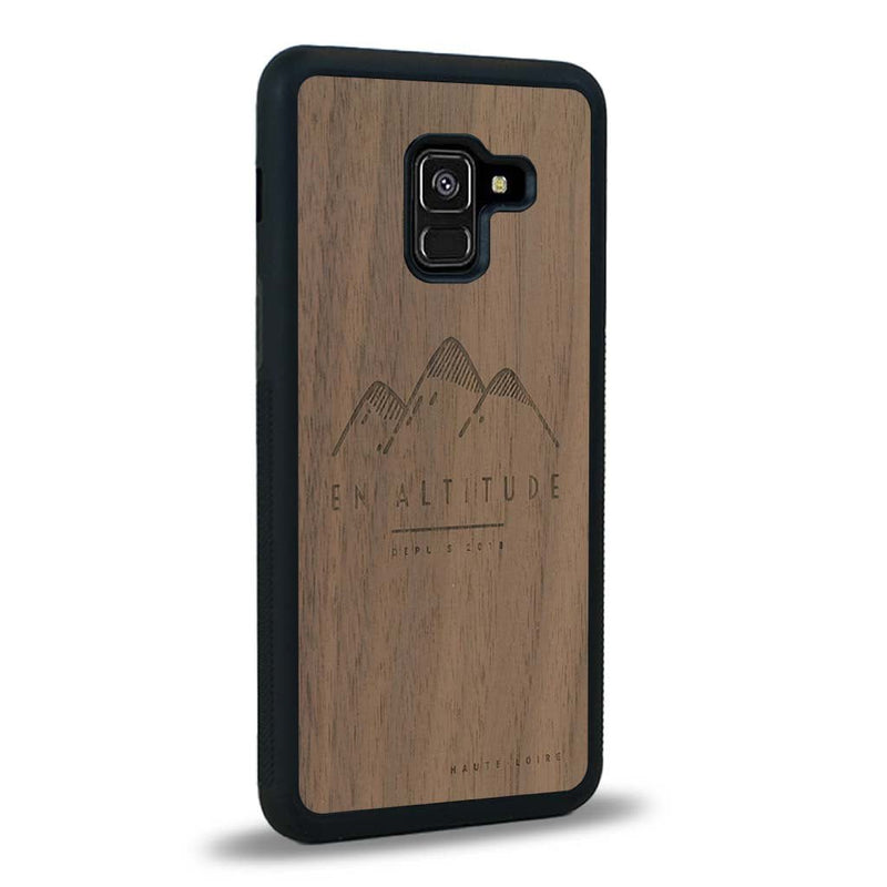 Coque Samsung A8 2018 - En Altitude - Coque en bois