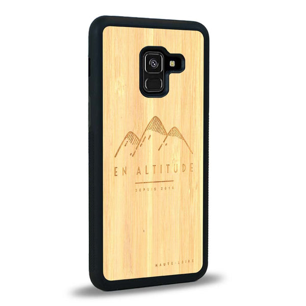 Coque Samsung A8 2018 - En Altitude - Coque en bois