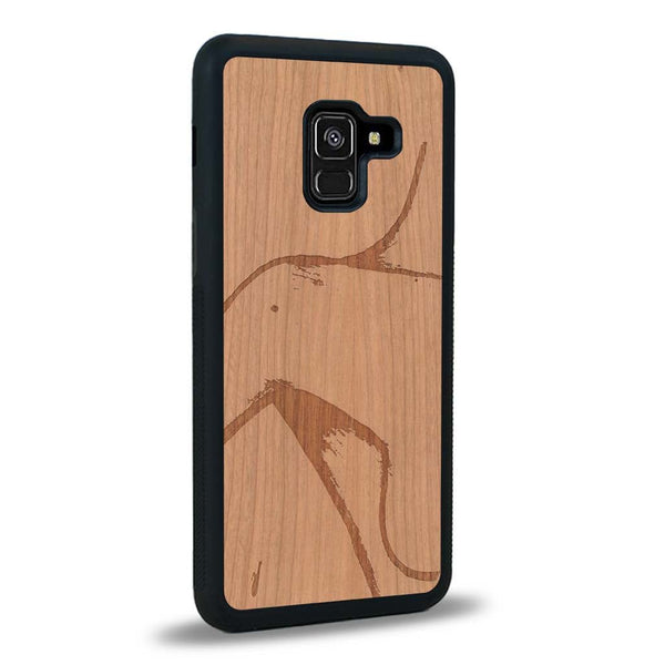Coque Samsung A8 2018 - La Shoulder - Coque en bois