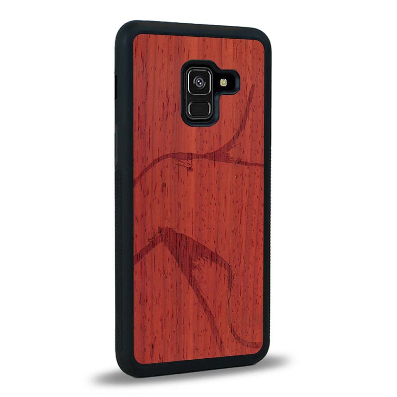 Coque Samsung A8 2018 - La Shoulder - Coque en bois
