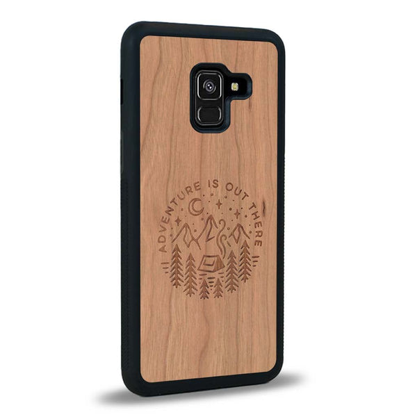 Coque Samsung A8 2018 - Le Bivouac - Coque en bois