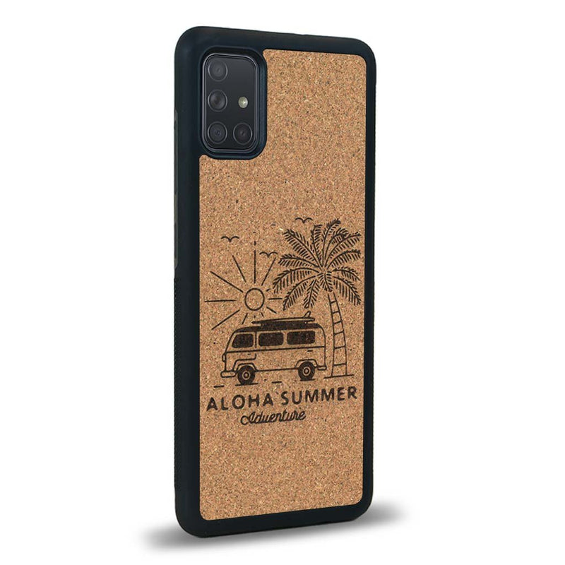 Coque Samsung A81 - Aloha Summer - Coque en bois