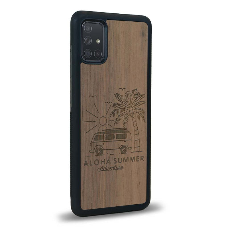 Coque Samsung A81 - Aloha Summer - Coque en bois