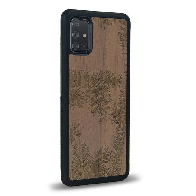 Coque Samsung A81 - La Pomme de Pin - Coque en bois