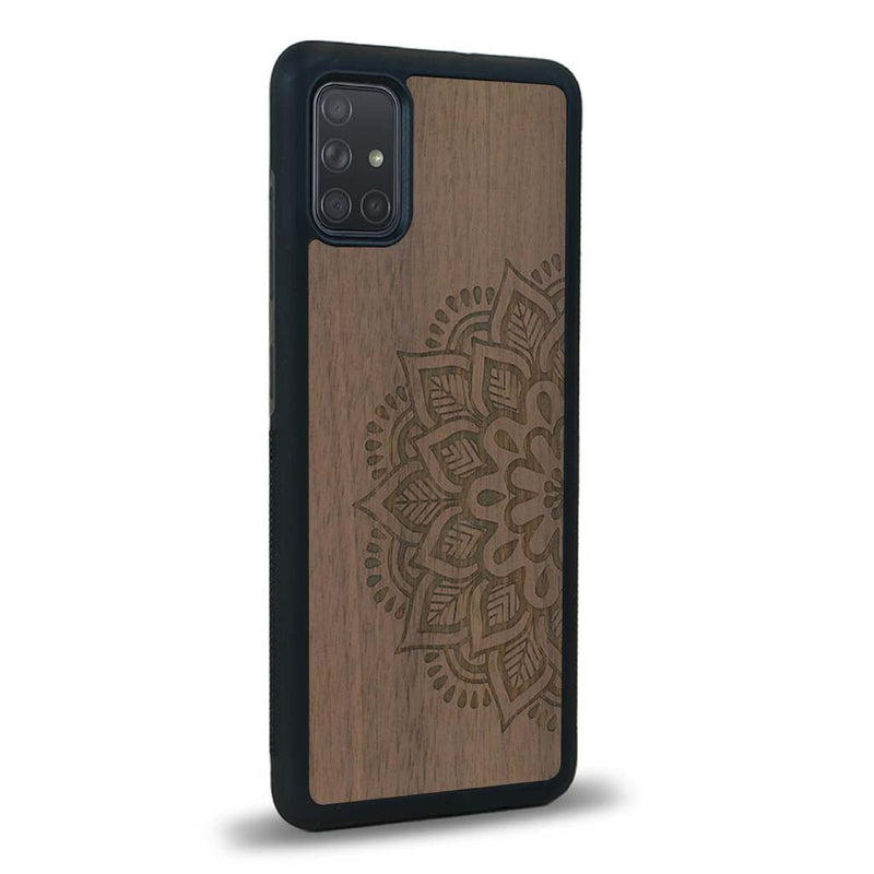 Coque Samsung A81 - Le Mandala Sanskrit - Coque en bois