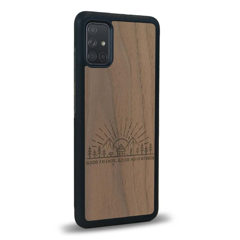 Coque Samsung A81 - Sunset Lovers - Coque en bois