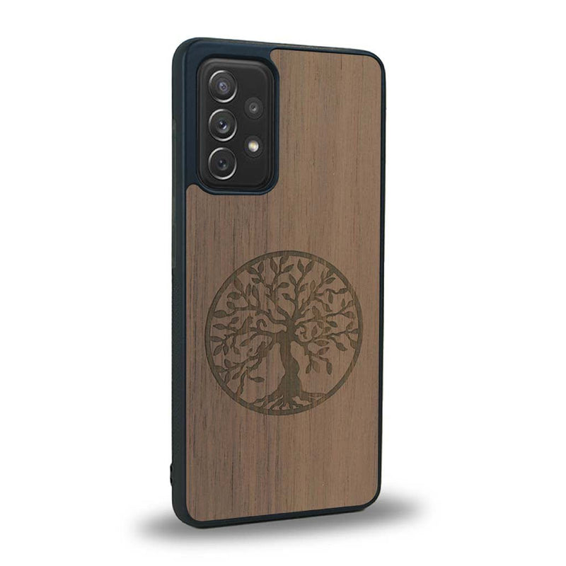 Coque Samsung A91 - L'Arbre de Vie - Coque en bois