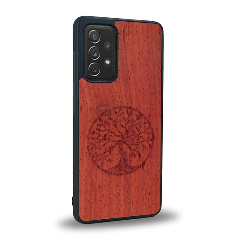 Coque Samsung A91 - L'Arbre de Vie - Coque en bois