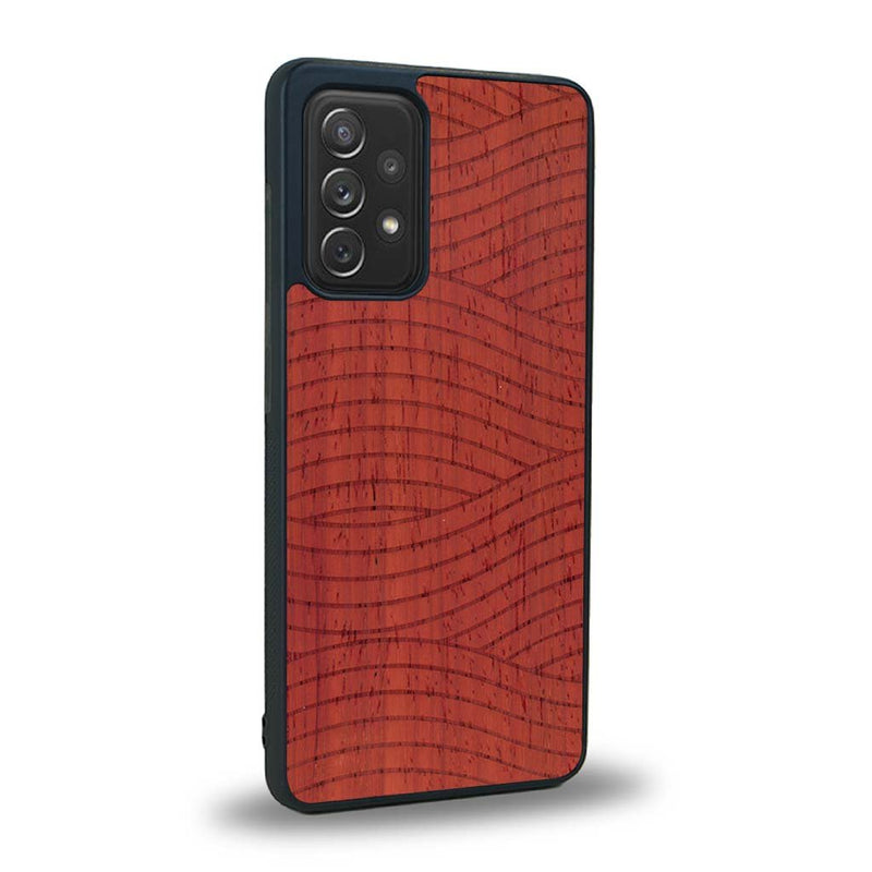 Coque Samsung A91 - Le Wavy Style - Coque en bois