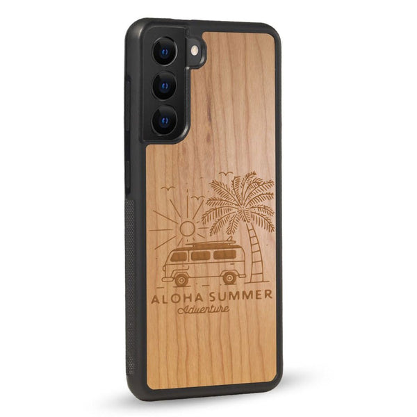 Coque Samsung - Aloha Summer - Coque en bois