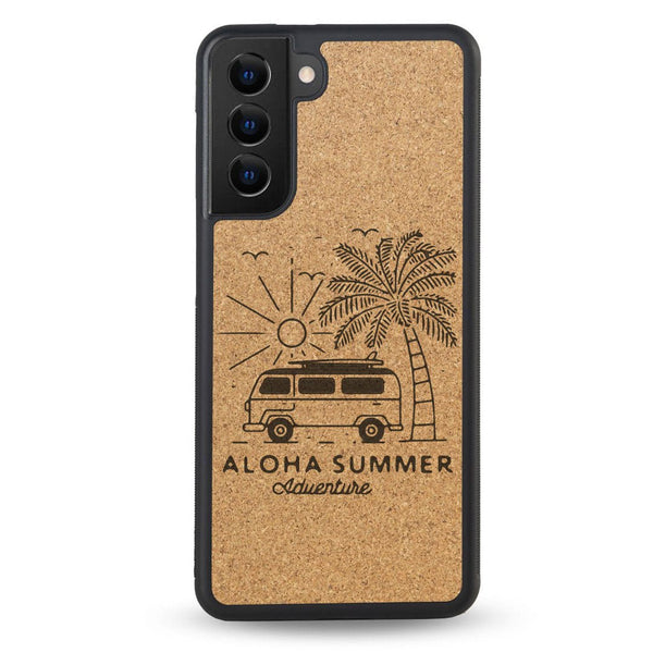 Coque Samsung - Aloha Summer - Coque en bois