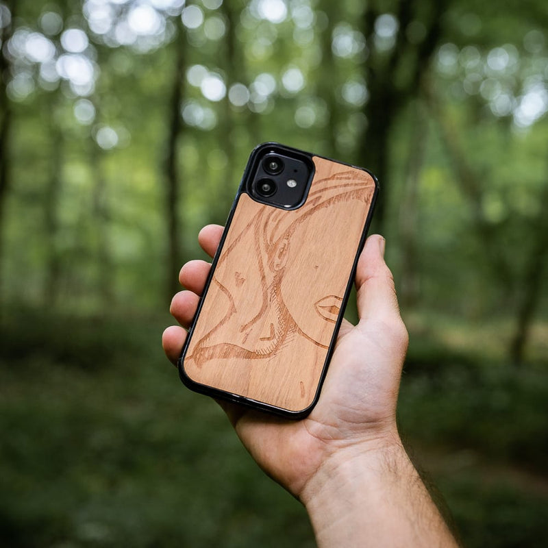 Coque Samsung - Au Féminin - Coque en bois