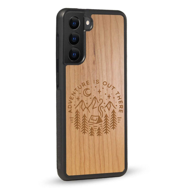 Coque Samsung - Bivouac - Coque en bois