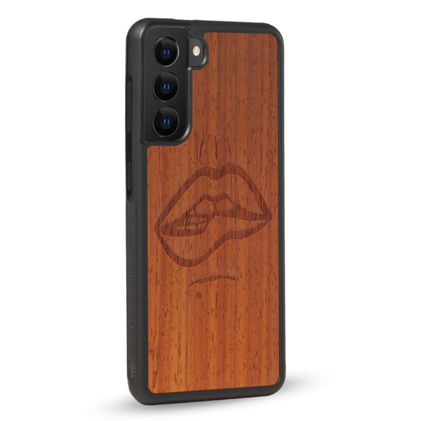 Coque Samsung - French Kiss - Coque en bois