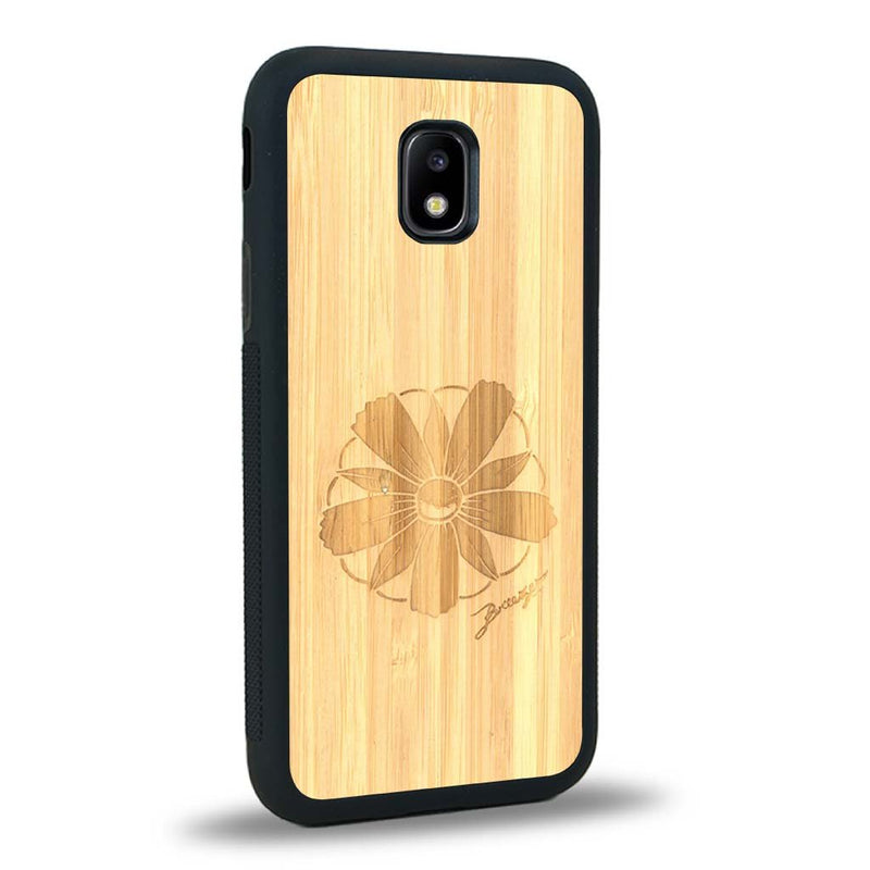Coque Samsung J3 2017 - La Fleur des Montagnes - Coque en bois