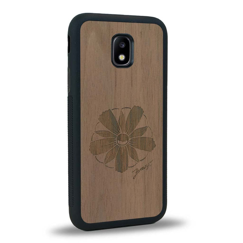 Coque Samsung J3 2017 - La Fleur des Montagnes - Coque en bois
