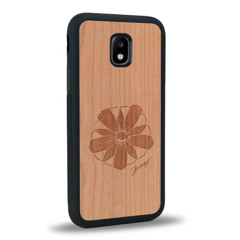 Coque Samsung J3 2017 - La Fleur des Montagnes - Coque en bois