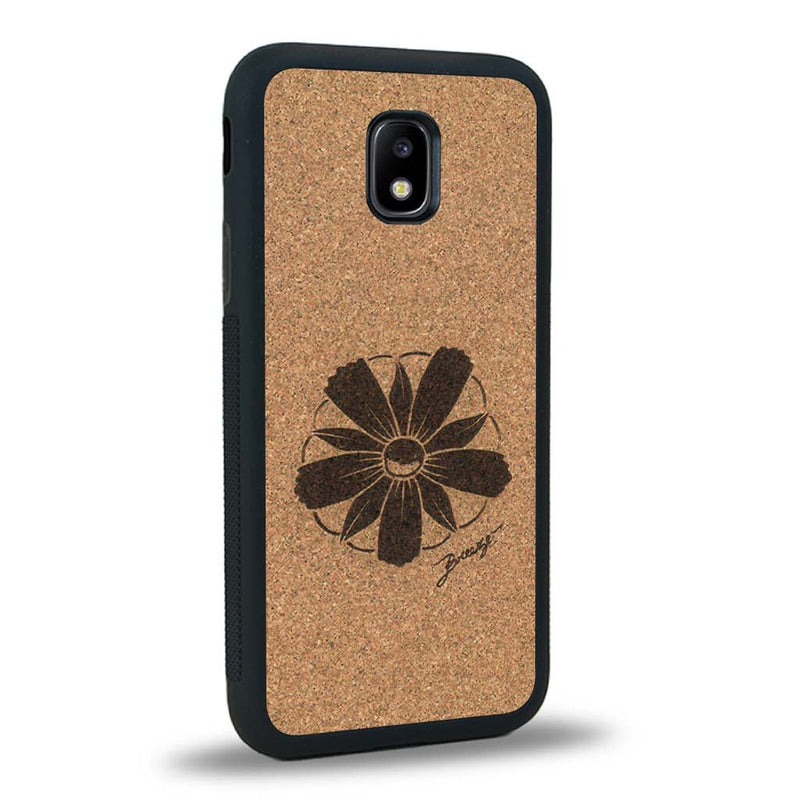 Coque Samsung J3 2017 - La Fleur des Montagnes - Coque en bois