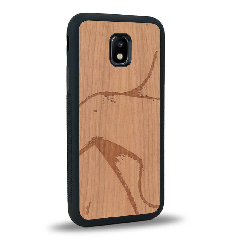Coque Samsung J3 2017 - La Shoulder - Coque en bois