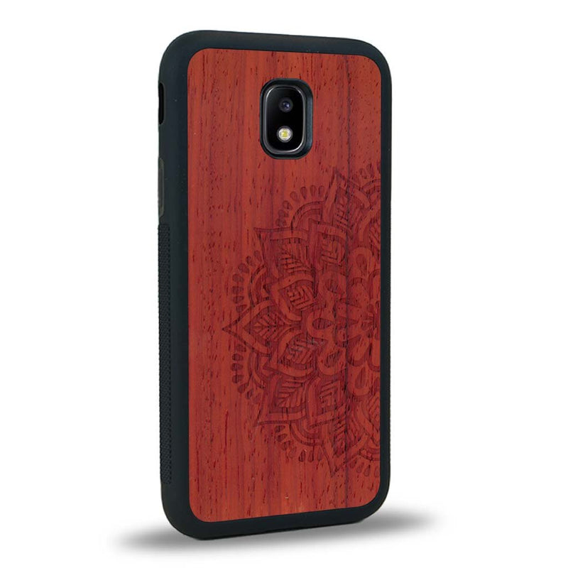 Coque Samsung J3 2017 - Le Mandala Sanskrit - Coque en bois