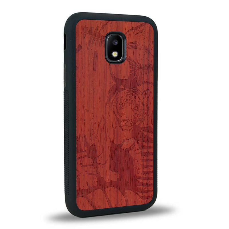 Coque Samsung J3 2017 - Le Tigre - Coque en bois