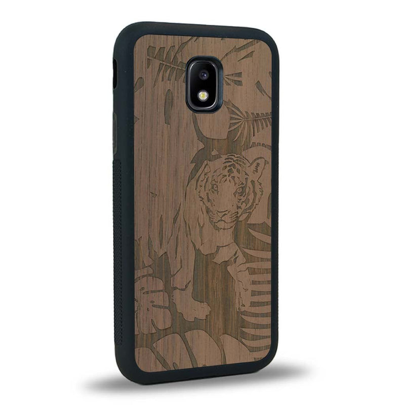 Coque Samsung J3 2017 - Le Tigre - Coque en bois