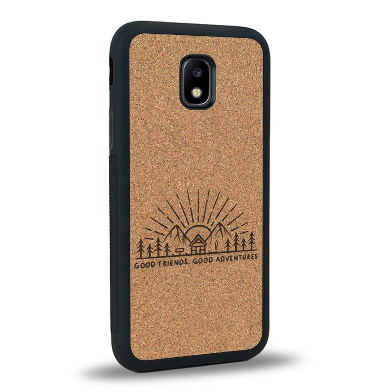 Coque Samsung J3 2017 - Sunset Lovers - Coque en bois