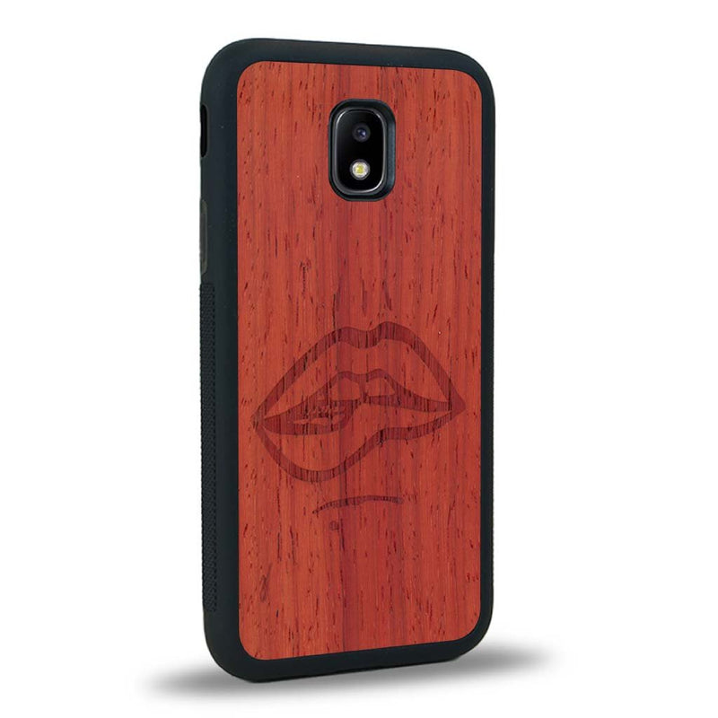 Coque Samsung J3 2017 - The Kiss - Coque en bois