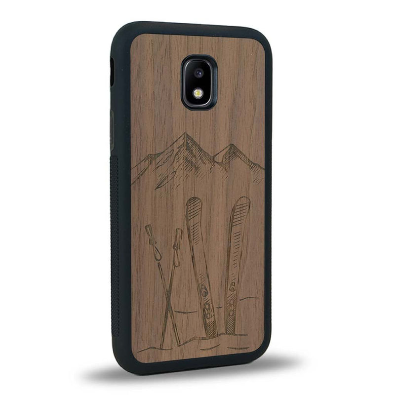 Coque Samsung J3 2017 - Winter Holidays - Coque en bois