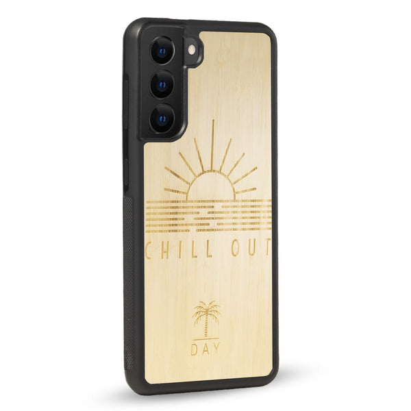 Coque Samsung - La Chill Out - Coque en bois