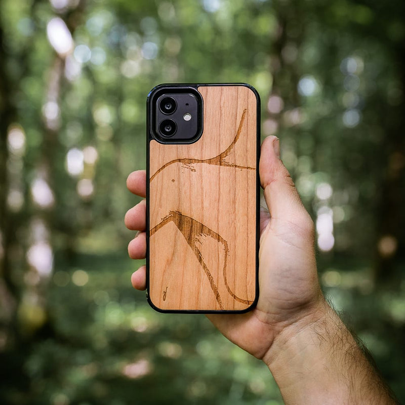 Coque Samsung - La Shoulder - Coque en bois