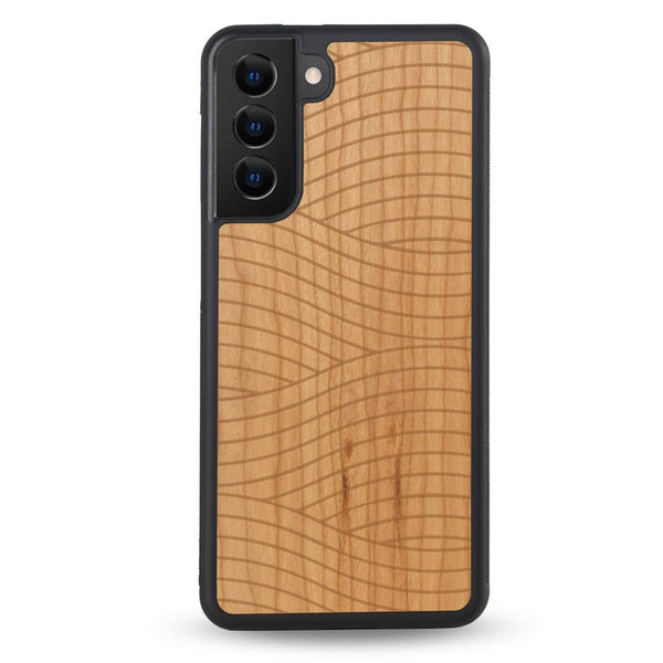 Coque Samsung - La Wavy Style - Coque en bois