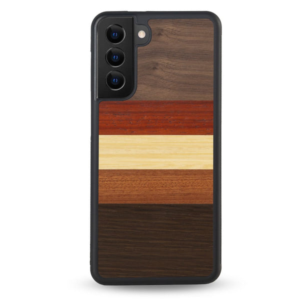 Coque Samsung - L'Arc-en-ciel - Coque en bois