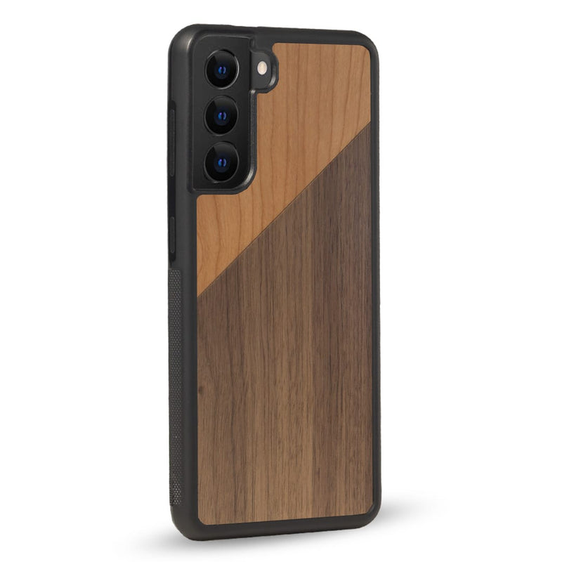 Coque Samsung - Le Duo - Coque en bois