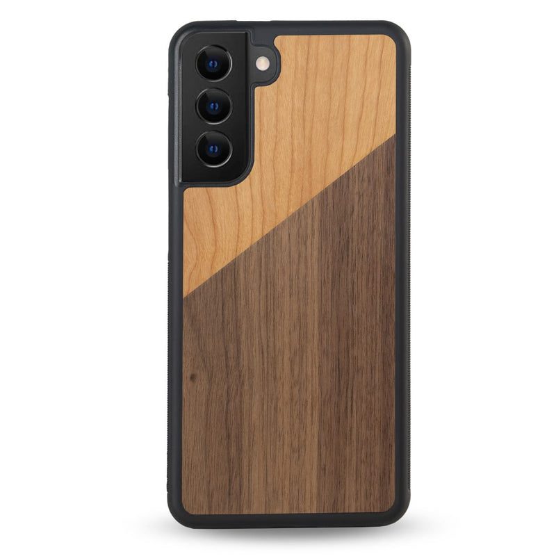 Coque Samsung - Le Duo - Coque en bois