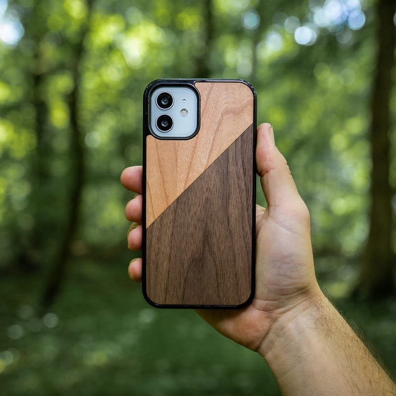 Coque Samsung - Le Duo - Coque en bois