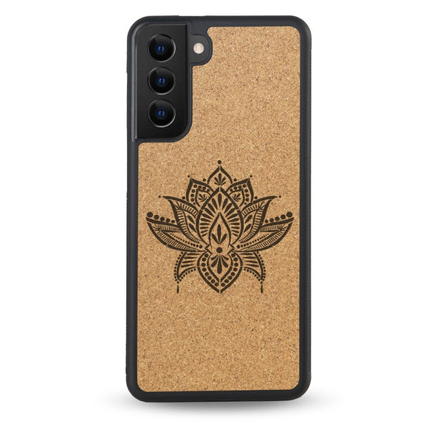 Coque Samsung - Le Lotus - Coque en bois