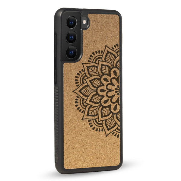 Coque Samsung - Le Mandala Sanskrit - Coque en bois