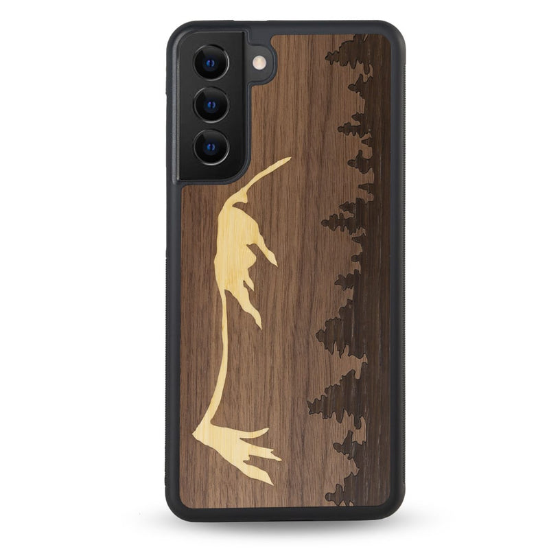 Coque Samsung - Le Mont Mézenc - Coque en bois