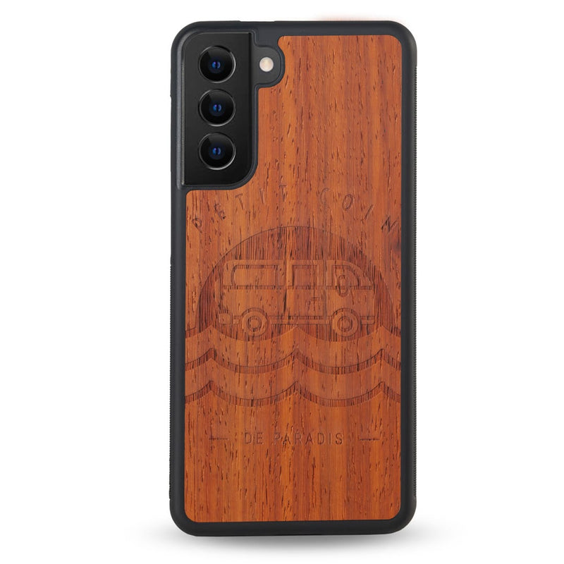 Coque Samsung - Le Petit Coin de Paradis - Coque en bois