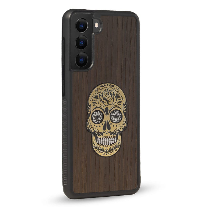 Coque Samsung - Le Skull - Coque en bois