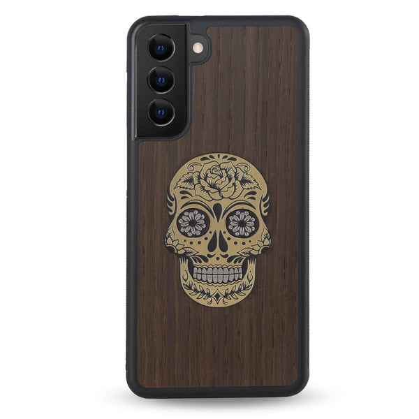 Coque Samsung - Le Skull - Coque en bois