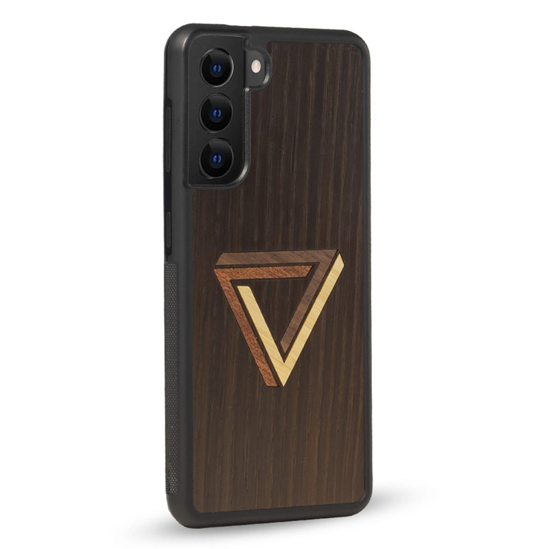 Coque Samsung - Le Triangle - Coque en bois