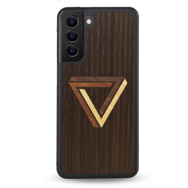 Coque Samsung - Le Triangle - Coque en bois