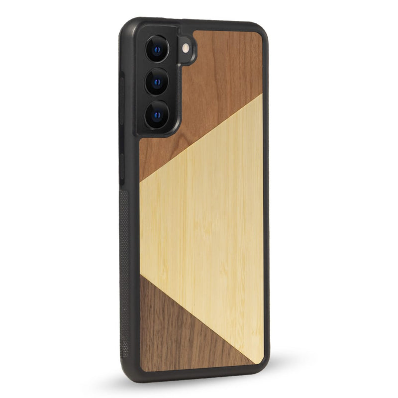 Coque Samsung - Le Trio - Coque en bois