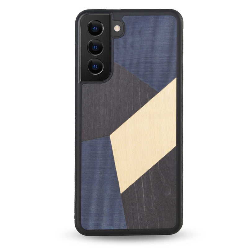 Coque Samsung - L'Eclat Bleu - Coque en bois